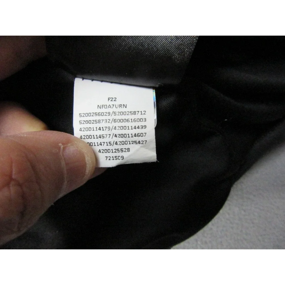The North Face Jacket Mens Medium Black Excellent Sherpa Anorak Pullover Fleece